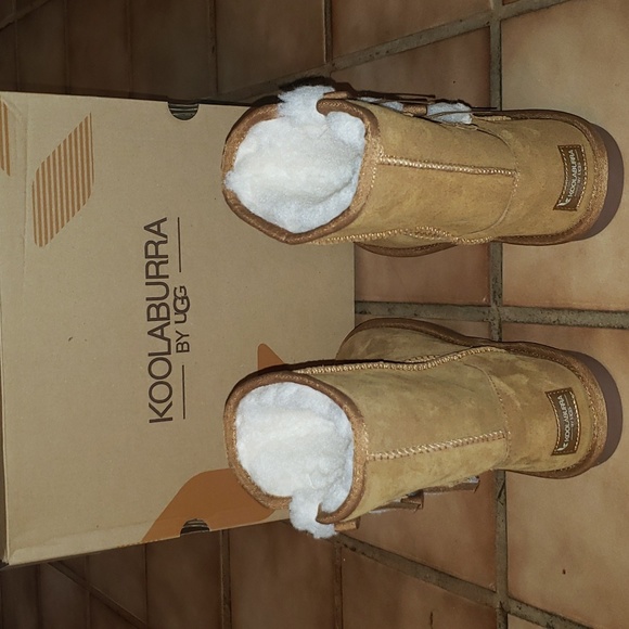 Koolaburra by UGG K Victoria Short Chestnut 5 NWT - Picture 5 of 13